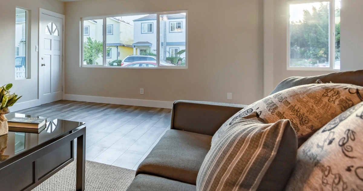 Cozy interior of a living room.